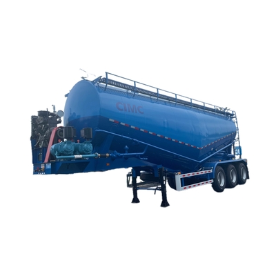 3-Axle Semi-Trailer สําหรับซีเมนต์ จีนนําเสนอสี Electrophoresis KTL Powder Coating