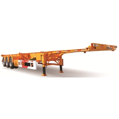 20001-25000 กิโลกรัม ค่าใช้งานสูงสุด CIMC Axle's 3-Axis Container Chassis Frame