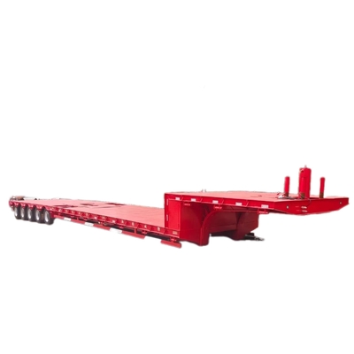100000kg Max Payload Multi Axle Low Bed Semi Trailer สําหรับการขนส่งภาระหนัก โดย CIMC
