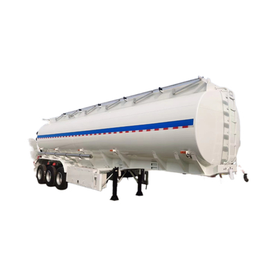 60000L ถังน้ําเหลว Semi-trailer สําหรับน้ํานมและน้ํามันที่กิน
