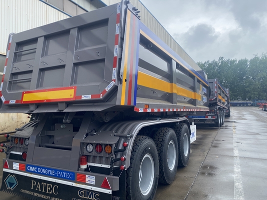CIMC 3axle/2axle Dump Truck Semi Trailer รถรับจ้าง