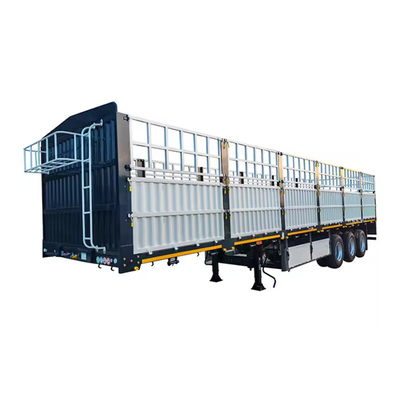 CIMC 3 แกน 12500*2500*3800mm 60T ผนังข้าง 1800mm หรือตามต้องการภาระหนัก