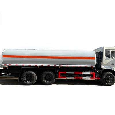 CIMC 2 แกนเหล็กความแข็งแรงสูง 350hp ถังปริมาณ 25000L 20t ขับ weel 6 * 4 8 ความเร็วแดนิวัลแดนดิสเซลรถบรรทุกน้ํามัน