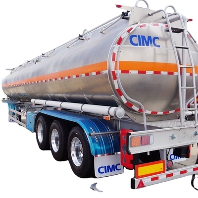 CIMC 33000 40000 45000 50000 60000 ลิตร 3 แอ็กซ์ อลูมิเนียม สังกะสี น้ํามัน