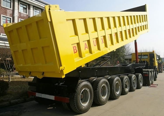 CIMC 5/6 Axle 30-70 ตัน การขนส่ง แร่ถ่านหิน วัสดุก่อสร้าง