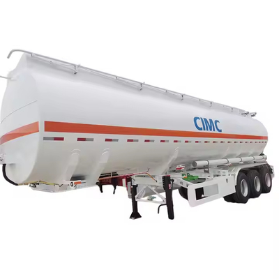 3 แอ็กซ์สแตนเลสเบนซินกระดูกเบนซิน 50000 ลิตร ถังน้ํามัน Semi Trailer