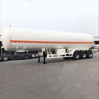 ถัง LPG ความปลอดภัยสูง Semi-trailer สําหรับการขนส่งที่ปลอดภัยและมีประสิทธิภาพของก๊าซน้ํามันเหลว