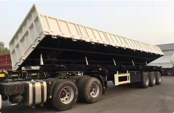 เครื่องแขวนยนต์เครื่องจักรกล ความจุ 70T ล้อเลื่อนสามแกนที่ไม่บรรทุกด้านข้าง