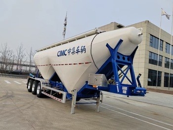CIMC ดีไซน์ล่าสุดของอาหารเกรด ความแข็งแรงสูงข้าวผง Bulk ข้าวผงถัง trailer