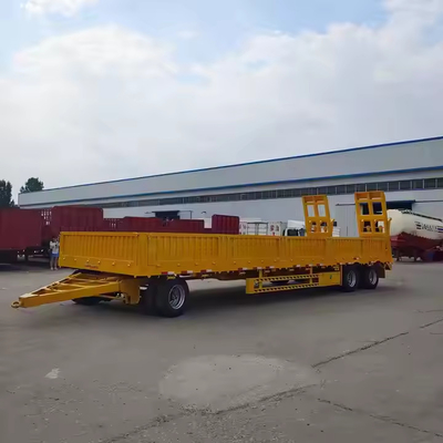 CIMC 3 แอ็กซ์ 40 -100T ขนส่งสินค้าปล้น สาขาอุปกรณ์บริการ สูงสัตว์ ผนังข้าง รถบรรทุก รั้วรถยนต์