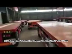 CIMC รถลากลางแบบเรียบ